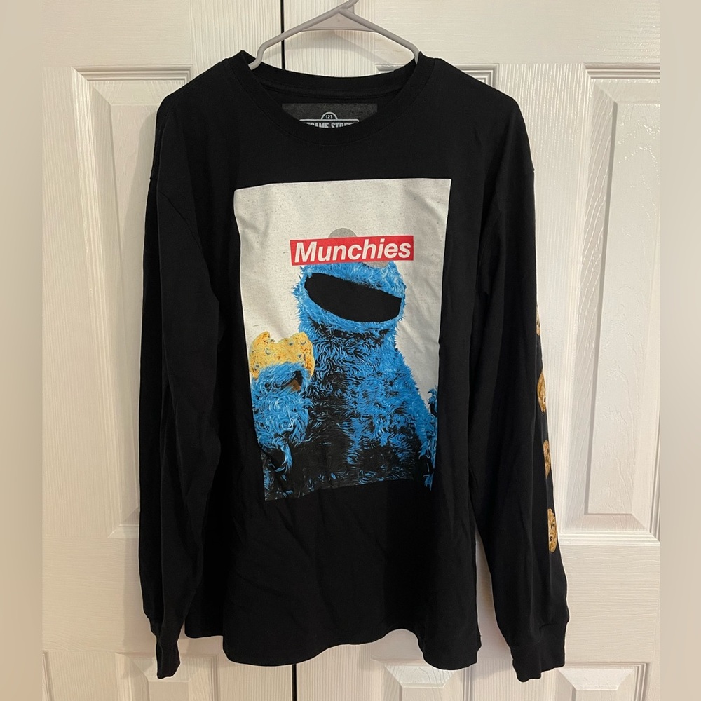 Cookie Monster “Munchies” Long-sleeve Shirt